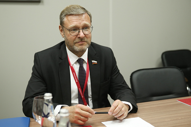 Константин Косачёв. Фото: СенатИнформ/ Пресс-служба СФ