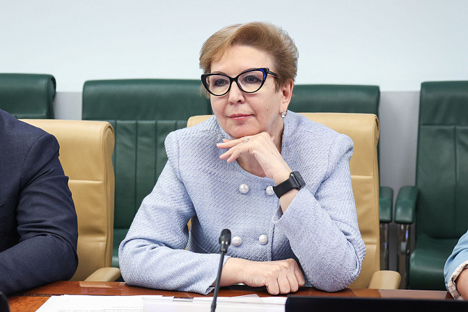 Ольга Кузнечевских. Фото: СенатИнформ/ Пресс-служба СФ