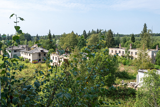 военный городок заброшка