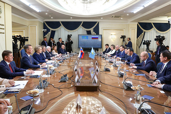 официальный визит главы сената казахстана маулена ашимбаева в россию