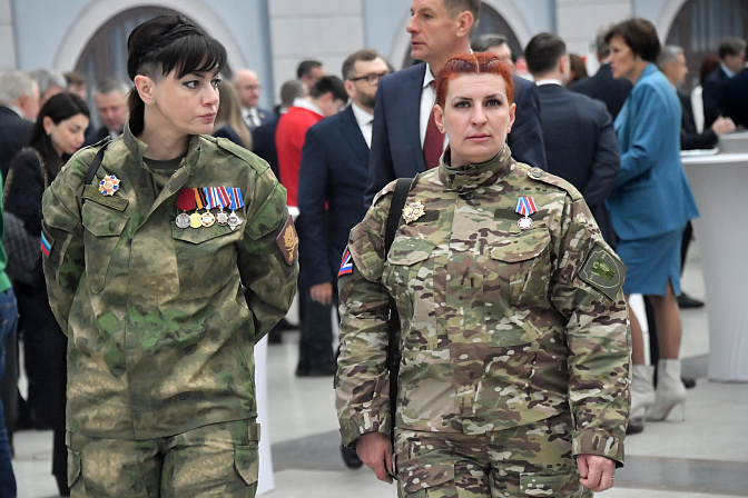 герой сво женщина военный 