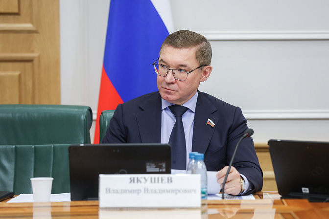 первый заместитель председателя сф владимир якушев