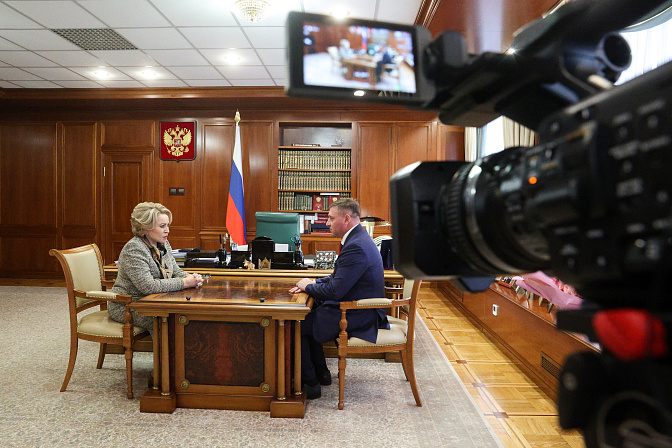 председатель сф валентина матвиенко