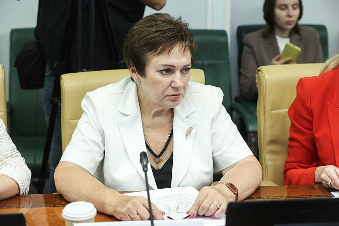 Елена Бибикова. Фото: СенатИнформ/Пресс-служба СФ