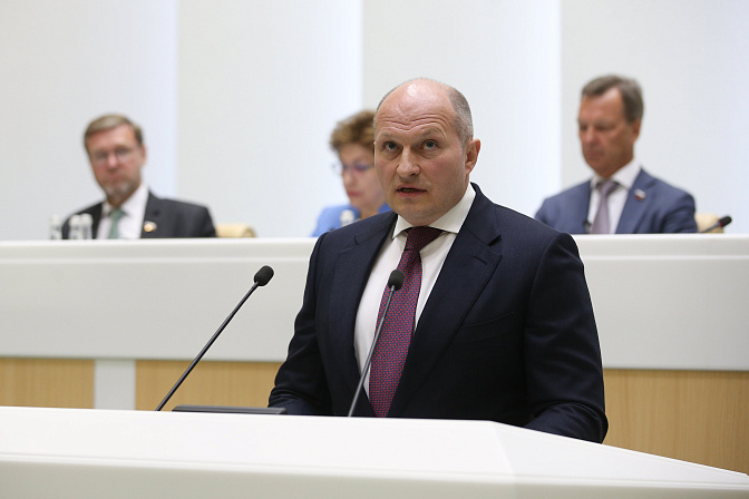 Александр Куренков. Фото: СенатИнформ/ Пресс-служба СФ
