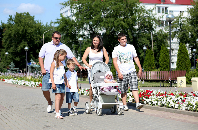 большая семья дети 