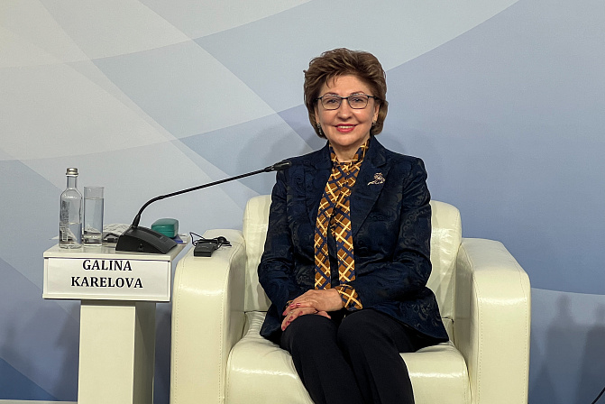 Галина Карелова. Фото: СенатИнформ/ Пресс-служба СФ