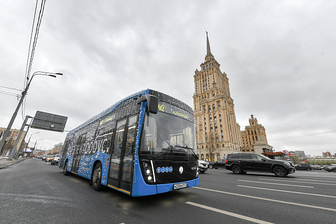 НГ  московский транспорт автобус