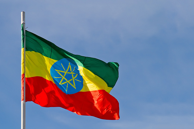 флаг эфиопии 