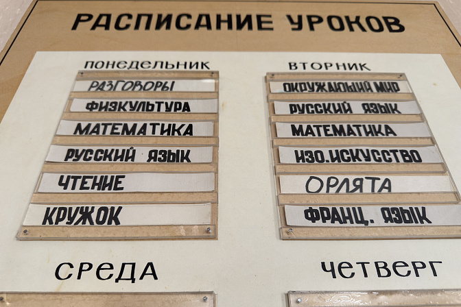 уроки расписание