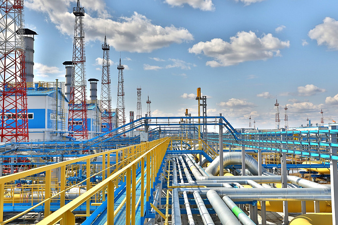 газовое месторождение газ газпром