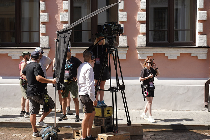 киносъёмка кинокамера 