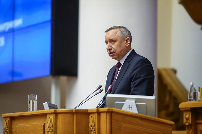 Александр Беглов. Фото: СенатИнформ/ Пресс-служба СФ