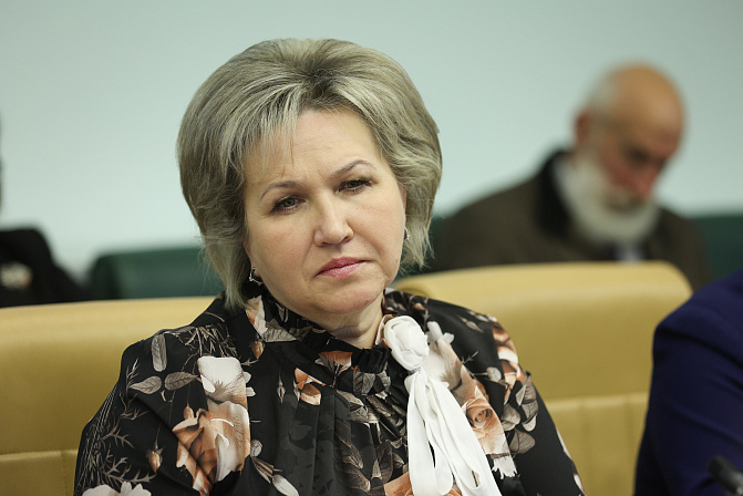 Елена Писарева. Фото: СенатИнформ/ Пресс-служба СФ