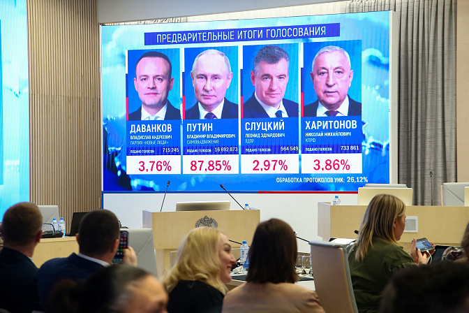 выборы президента РФ 2024