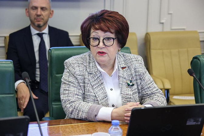 сенатор РФ людмила талабаева