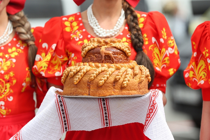 хлеб каравай