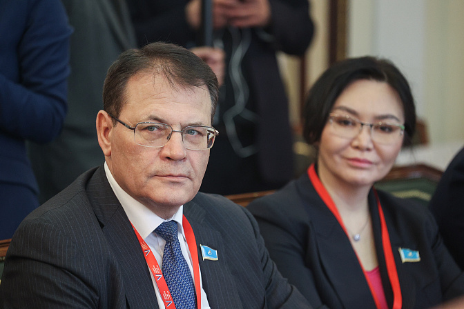сенатор Парламента Казахстана Андрей Лукин 