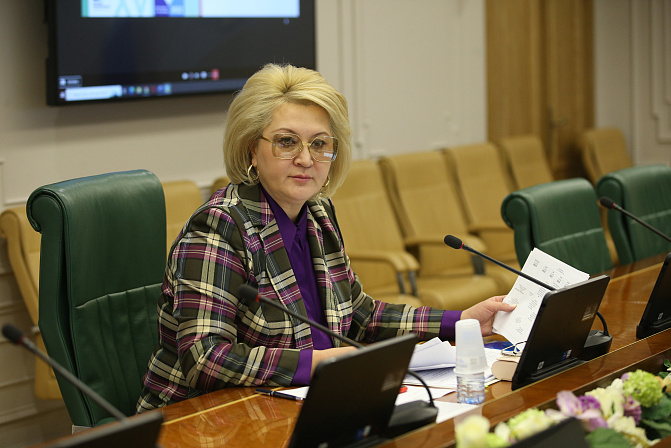 Лилия Гумерова. Фото: СенатИнформ/ Пресс-служба СФ