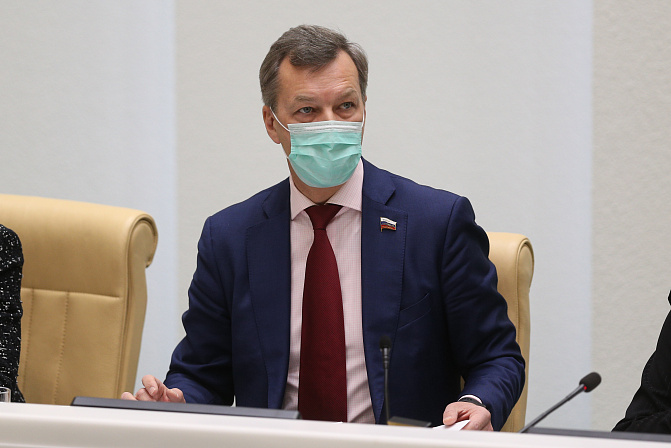 Андрей Яцкин, первый заместитель Председателя СФ. Фото: пресс-служба СФ
