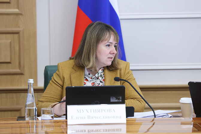 Елена Мухтиярова. Фото: СенатИнформ/ Пресс-служба СФ