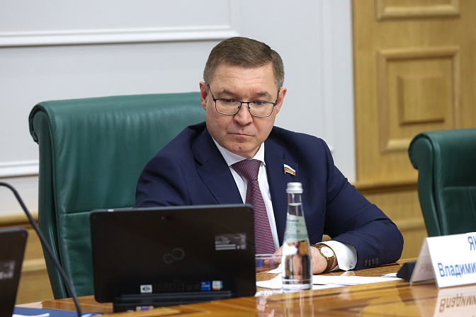 первый заместитель председателя сф владимир якушев