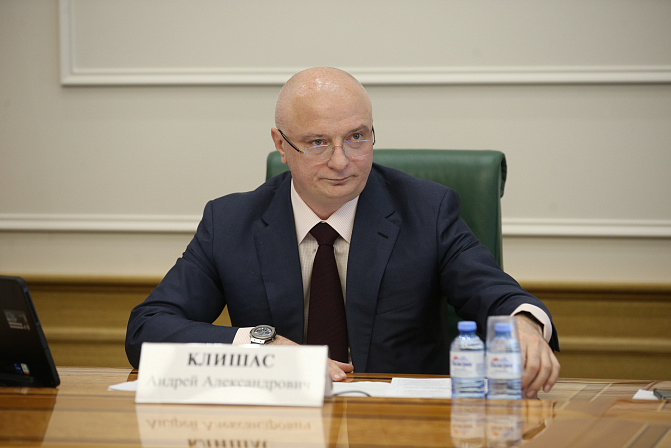 Андрей Клишас. Фото: СенатИнформ/ Пресс-служба СФ