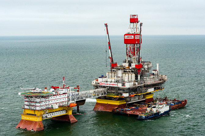 нефтяная платформа 