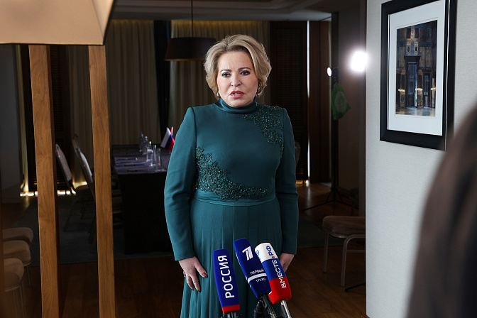 председатель сф валентина матвиенко