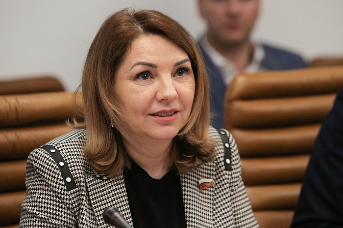 Галина Солодун. Фото: СенатИнформ/ Пресс-служба СФ