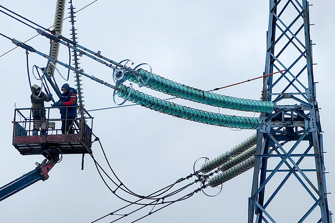 лэп россети электролиния 