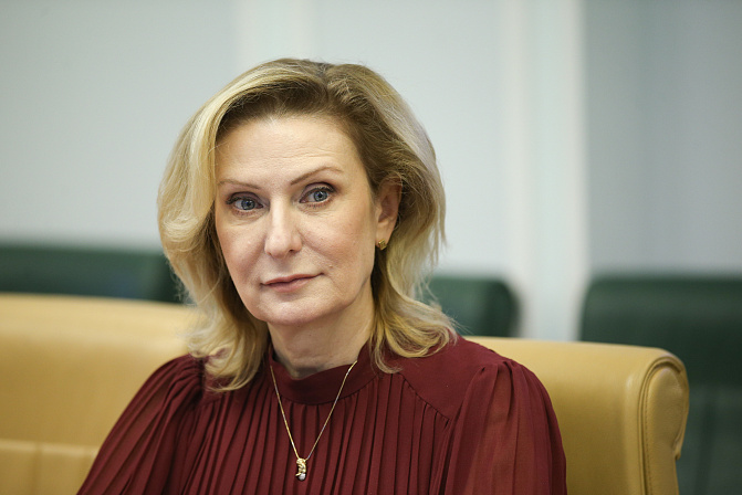 Инна Святенко. Фото: СенатИнформ/ Пресс-служба СФ