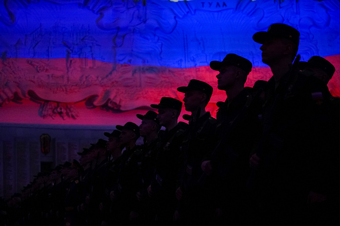 23е февраля присяга курсанты солдаты 