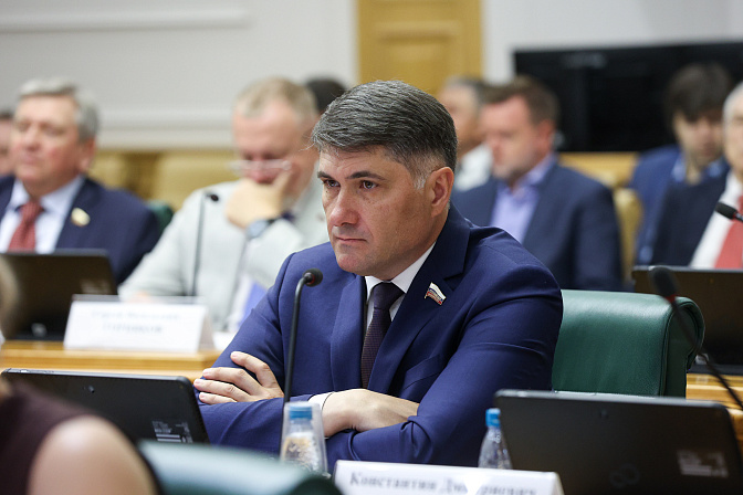 сенатор владимир пушкарёв