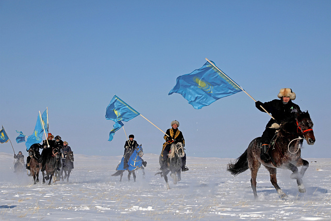 флаги казахстана