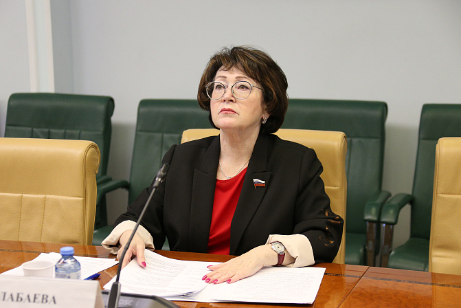Людмила Талабаева. Фото: СенатИнформ/ Пресс-служба СФ