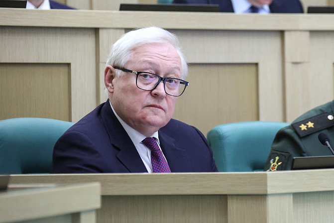 Сергей Рябков. Фото: СенатИнформ/ Пресс-служба СФ