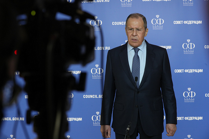 Министр иностранных дел РФ Сергей Лавров