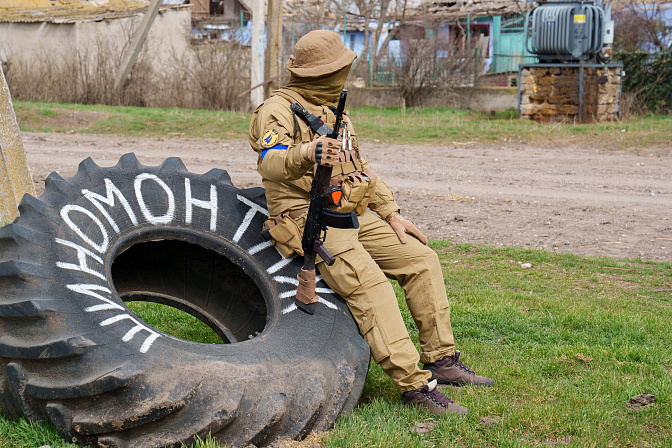 Херсон украинский солдат