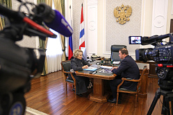 Матвиенко поручила губернатору Омской области не снижать темпы развития региона