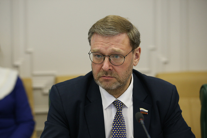 Константин Косачёв. Фото: СенатИнформ/ Пресс-служба СФ