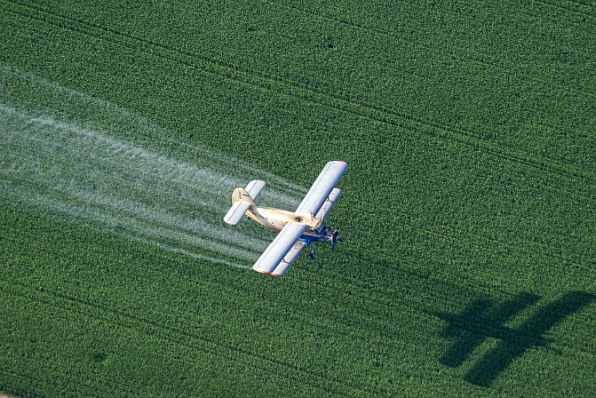 распыление пестицыдов