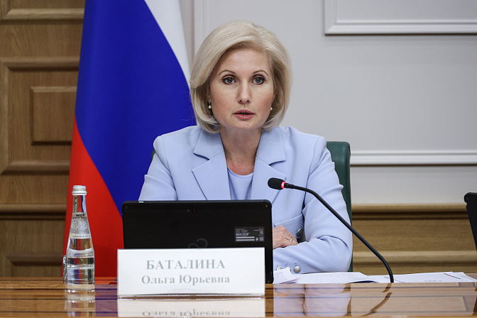 Первый замминистра труда и социальной защиты РФ Ольга Баталина 