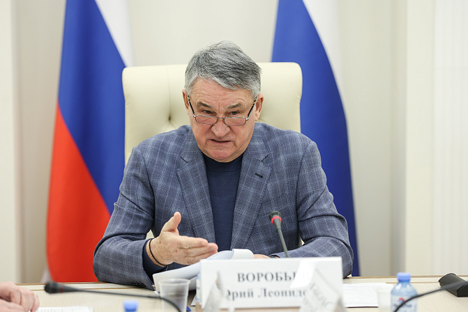Юрий Воробьёв. Фото: СенатИнформ/ Пресс-служба СФ
