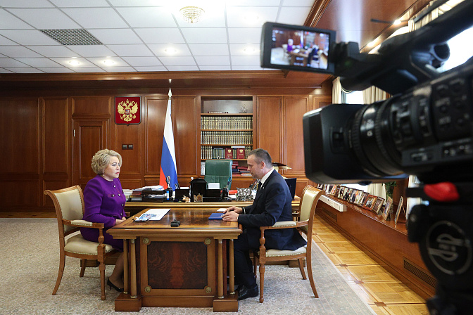 председатель сф валентина матвиенко
