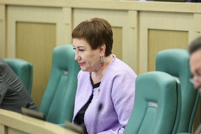 Елена Перминова. Фото: СенатИнформ/ Пресс-служба СФ
