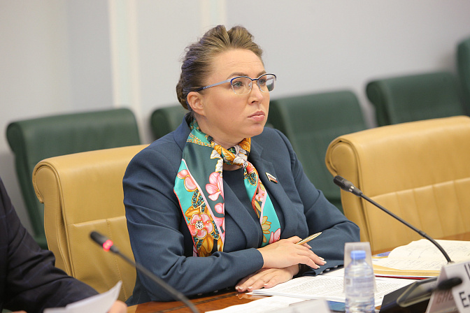 Елена Шумилова. Фото: СенатИнформ/ Пресс-служба СФ
