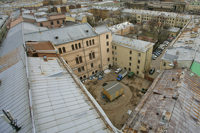 виды города сверху невский