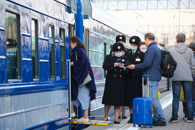 ржд перрон пассажиры