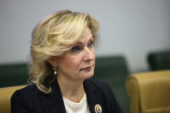Инна Святенко. Фото: СенатИнформ/ Пресс-служба СФ